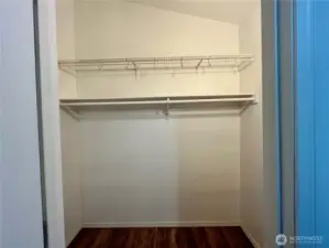 Walk-in Closet off Primarhy