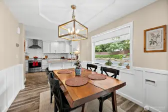 Dining Area just off Kitchen