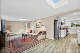 Family Room off Kitchen