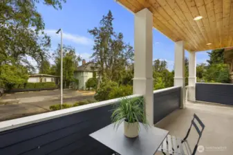 A spacious covered front porch creates a warm welcome. perfect for morning coffee or greeting neighbors. Just inside, a large sun-filled office off the entry offers the ideal space for work, study, or creative pursuits.  The perfect spot to take in fresh air and neighborhood views. Everey detail invites connection, comfort and Northwest living at its finest.