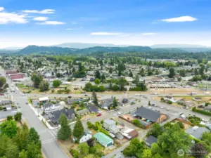 Close by are parks, trails, and restaurants.