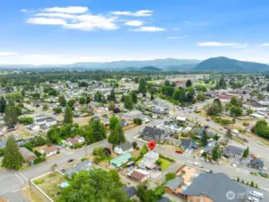 Just blocks away from downtown Buckley.