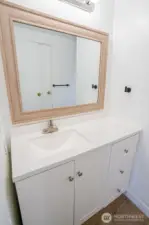 Guest bath vanity