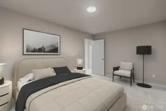 Photos are virtually staged to provide visual aid only. Model home and individual homes vary in orientation and color schemes.