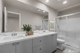 Photos are virtually staged to provide visual aid only. Model home and individual homes vary in orientation and color schemes.