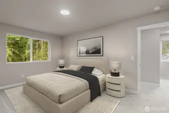 Photos are virtually staged to provide visual aid only. Model home and individual homes vary in orientation and color schemes.