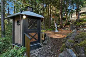 Outbuilding for storage