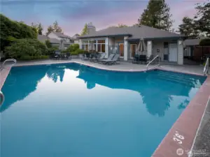 Clubhouse with pool!