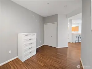 Another view of the large den area showing off the size of the room.