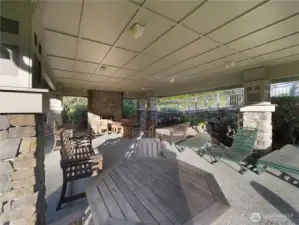 Another view of the outdoor community area.