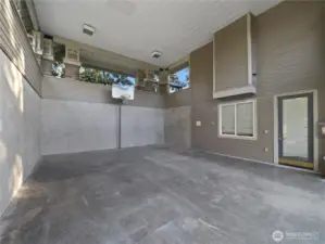 Covered outdoor sport court is available year round.