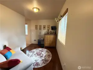 Detached ADU  living area on main floor