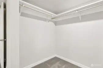 3rd bedroom walk in closet