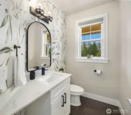 Main powder room