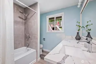 Updated bathrooms throughout