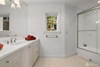 Upstairs bathroom