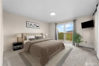 ~Virtual Staging Primary Bedroom~