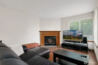 Another view of living rm. Nice engineered hardwood flooring.