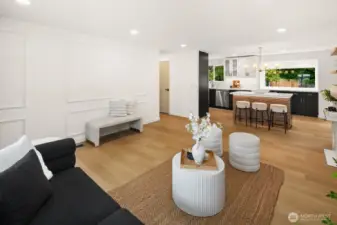 Large living room