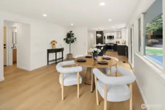 Huge family room- Gas heat