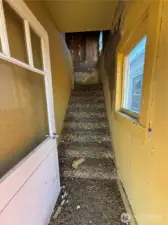 Entry to 2nd floor unit