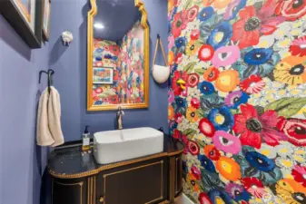 main floor half bath
