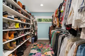 Primary Walk-in closet