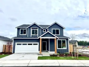 Photos are a representation of the home.- Garage not yet painted- Will be same as body.