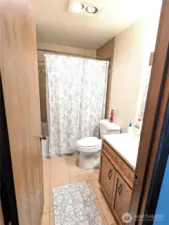 Full bath recently updated.