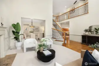 You'll love the light, bright interiors, soaring ceilings and open, airy floorplan.