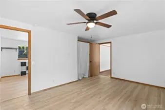 Primary Bedroom to Walk In Closet