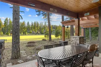 Covered outdoor patio