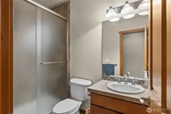 .75 bath on main floor