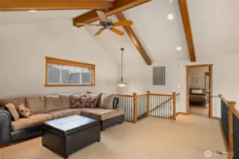 Upstairs loft