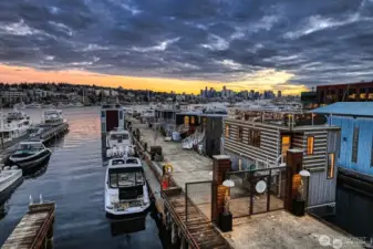 Breathtaking views with gated community