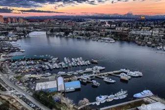 View to the Northeast