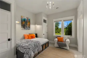 Second bedroom on the first floor or bring your new vision!