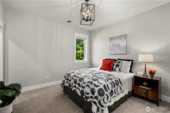Second of four bedrooms on the second floor.