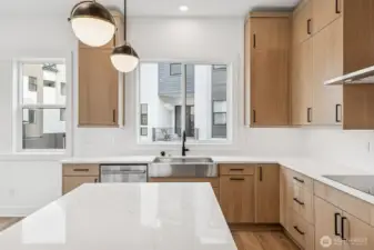 Kitchen (actual home)