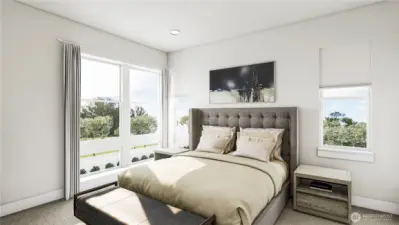 Primary Suite-  (Facade, Ext Colors, Interior Photos & Floor Plans for illustrative purposes only. Actual Facade, Ext Colors, Interiors & Floor Plans may differ.)