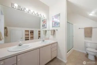 Big bath in the bonus/guest area or 2nd Primary bedroom.