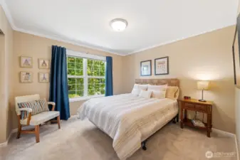 4th bedroom on the 2nd floor is large and spacious.