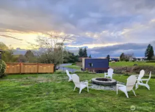 Great SUNSETS at this lovely Rambler on +1/2 Acre corner Lot!