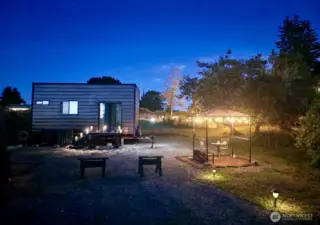 Outstanding Tiny House also on the property - with lovely finishes, nice kitchen, open area/Living space, Loft Bedroom & 3/4 Bath.
