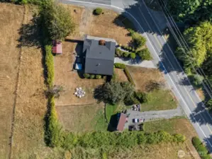 Large +1/2 Acre Corner Lot - with Home and Tiny House.