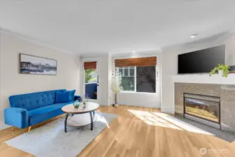 Bright and open living room!