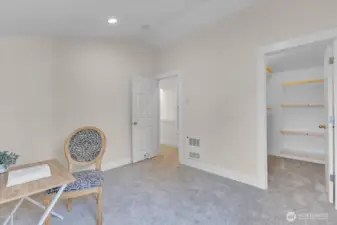 3rd bedroom with walk in closet