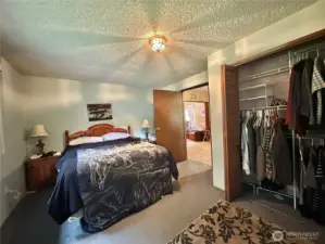 Bedroom 3, Has sliding door to covered patio with hot tub!