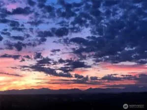 And here's your sunrise view...ahh, can you see yourself here?