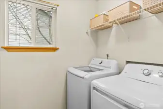 Laundry room with storage (2nd floor)